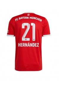 Bayern Munich Lucas Hernandez #21 Fotballdrakt Hjemme Klær 2022-23 Korte ermer